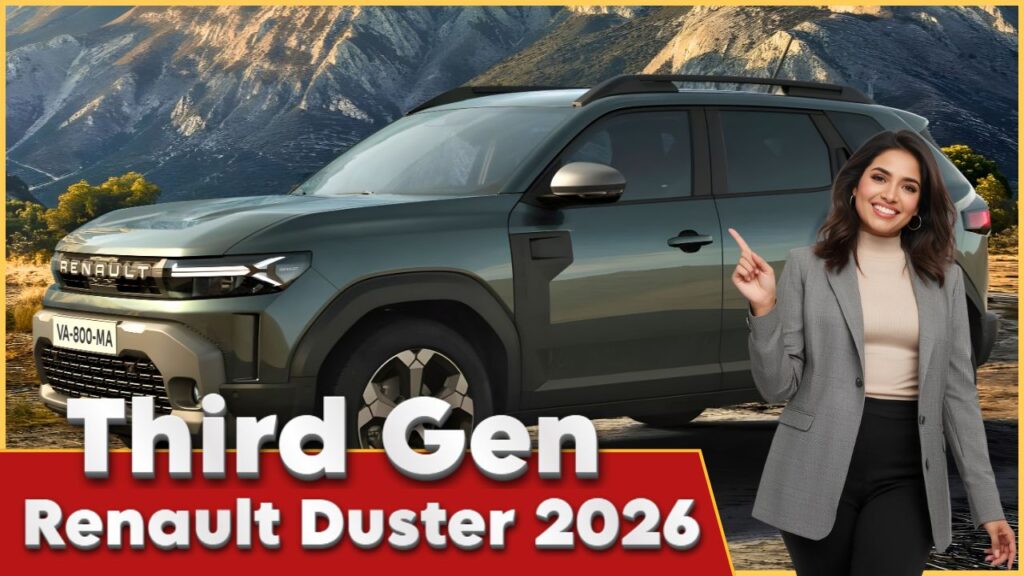 New Renault Duster 2026 Third-Gen