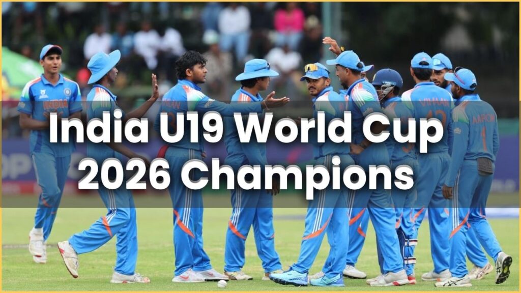 India U19 World Cup 2026