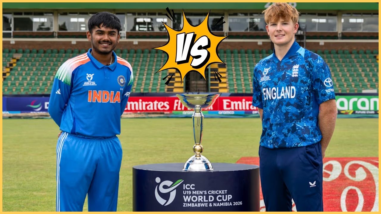 India vs England U-19 World Cup Final 2026: Full Match Preview, History, Rivalry and Key Players – India की Dominance या England की Revenge?