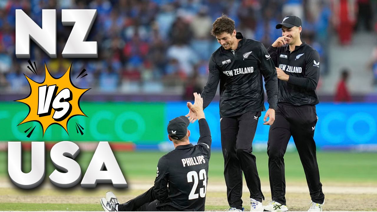 New Zealand vs USA LIVE Cricket Score