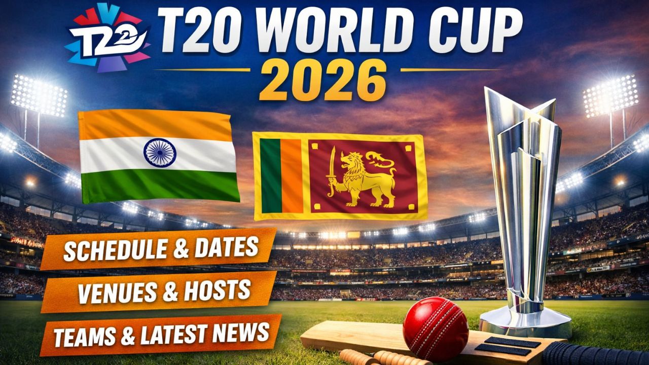 T20 World Cup 2026 Schedule: Dates, Venues, Teams & ICC Updates