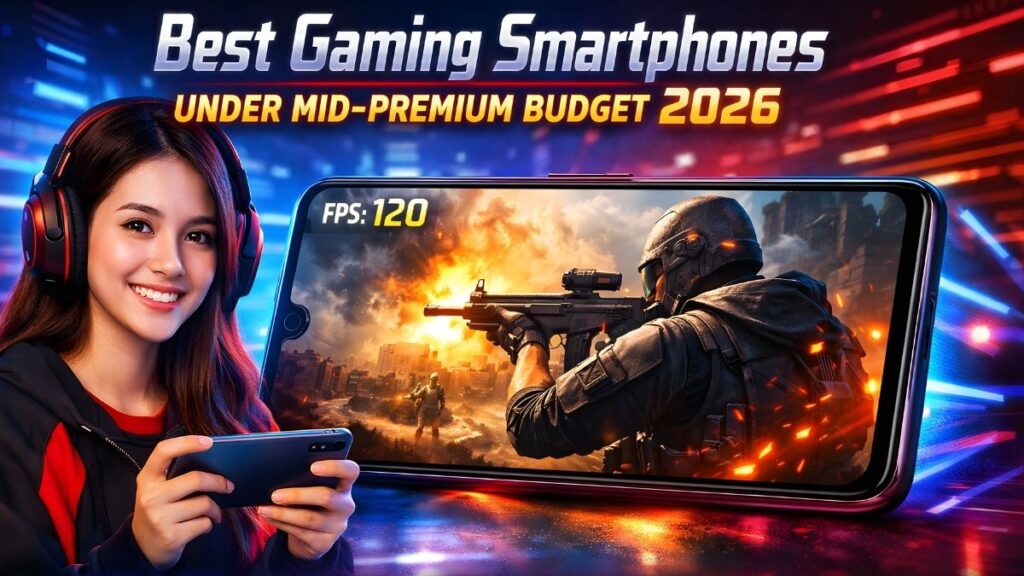 Best gaming smartphones under mid-premium budget delivering high FPS gameplay in 2026