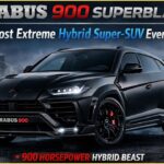 Brabus 900 Superblack front view hybrid super SUV