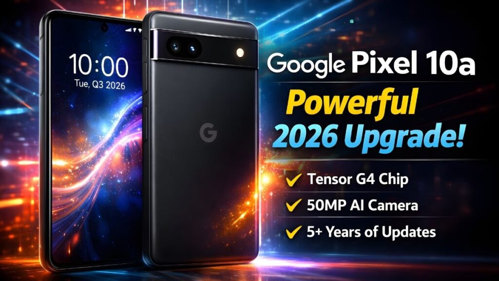 google pixel 10a with AI camera design 2026