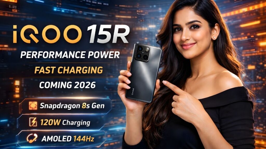 iQOO 15R performance-focused smartphone launching in 2026