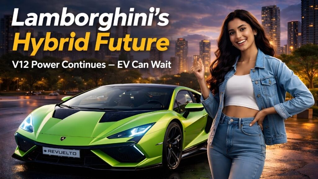 Lamborghini Plug-in Hybrid Strategy