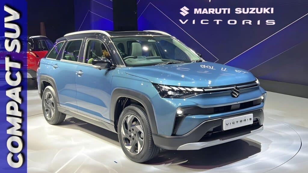 Maruti Suzuki Victoris compact SUV exterior design