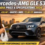 Mercedes-AMG GLE 53 India price and specifications 2026 performance SUV