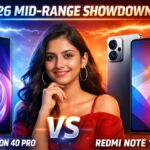 Tecno Camon 40 Pro vs Redmi Note 14 smartphone comparison 2026