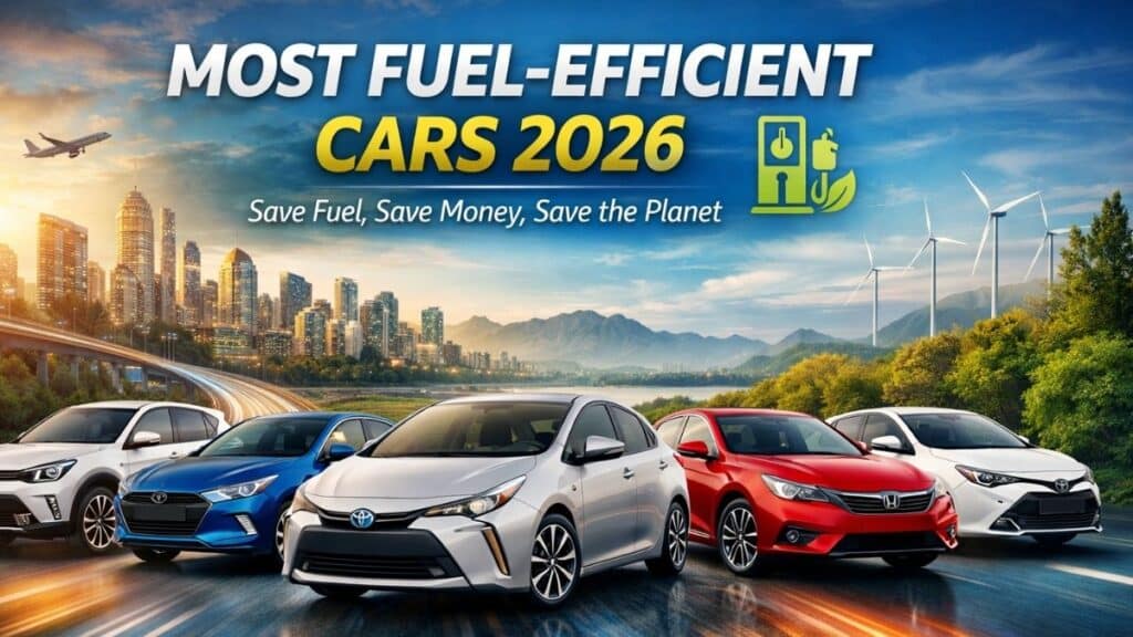 top 5 most fuel-efficient cars 2026