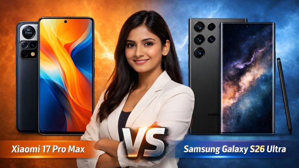 Xiaomi 17 Pro Max vs Samsung Galaxy S26 Ultra