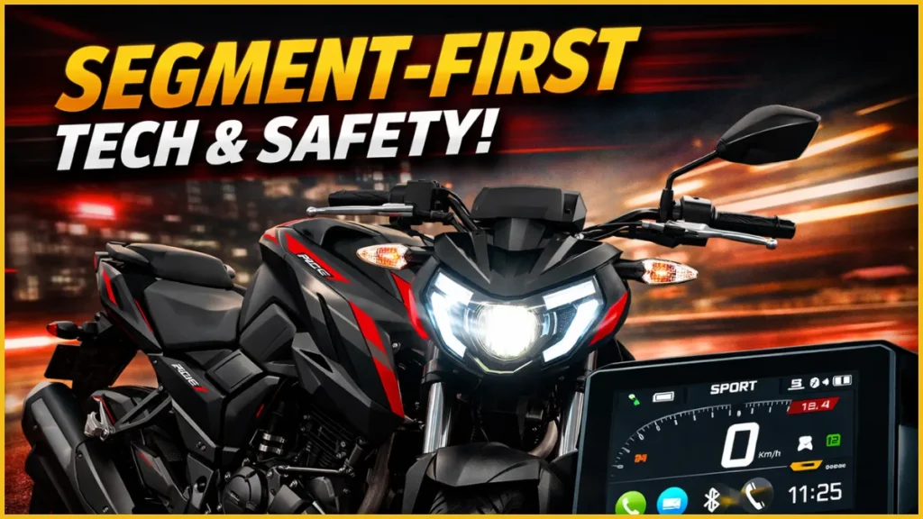 2026 TVS Apache RTR 160 4V Review with projector headlamp and TFT display