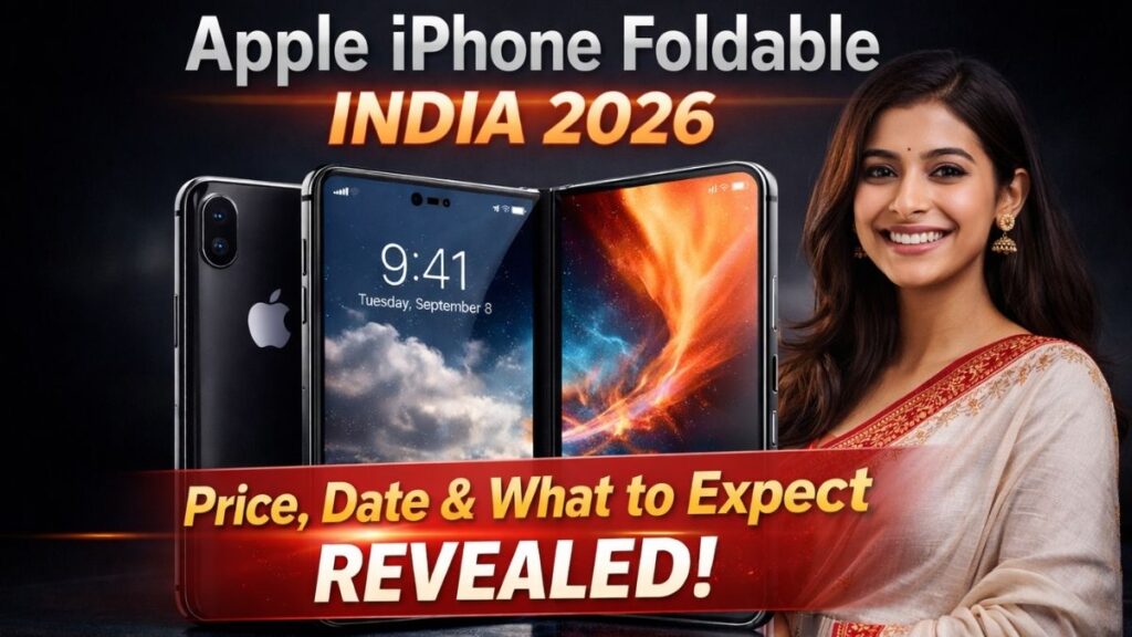 Apple iPhone Foldable India Launch 2026: Price, Date & What to Expect foldable device preview
