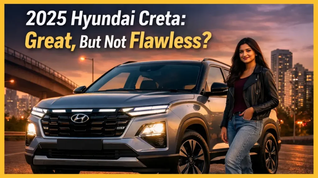 Hyundai Creta 2025 compact SUV front design in India