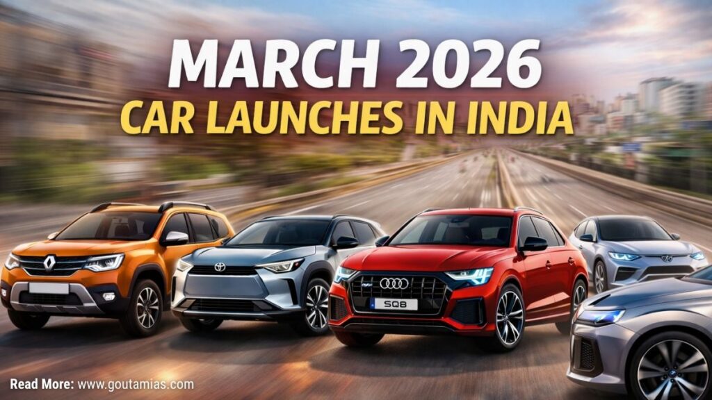 March 2026 car launches in India – Renault Duster, Toyota Ebella EV, Audi SQ8, Nissan Tekton, Skoda Kushaq Facelift