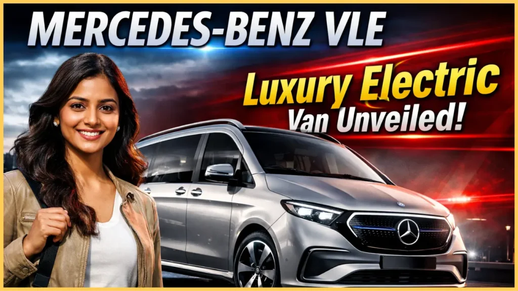 Mercedes-Benz VLE electric van world premiere luxury electric MPV
