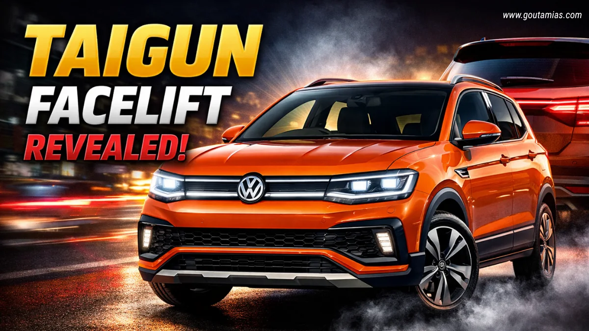 Volkswagen Taigun Facelift Spotted Undisguised: Big Design Upgrade Before Launch